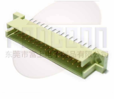 Din 41612 connector with 2 rows 16 pins male Straight type